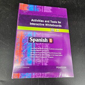 Spanish 1 CD PC Activities Interactive Smart Whiteboard School Curriculum